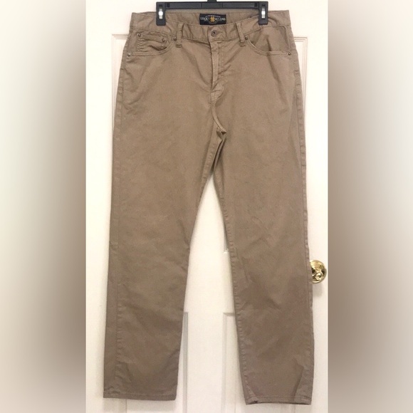 Lucky Brand 429 Classic Straight Khaki 34x32 - Picture 3 of 13